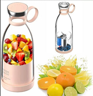 Portable Electric Bottle Juicer 420ml Multicolor ABS